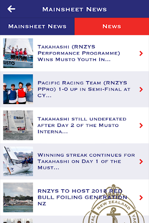 RNZYS Screenshot 1