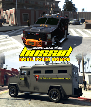 Download Bussid Mod Polisi Brimob Screenshot 0