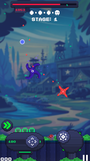 Drone Battles - Pixel Shooter Screenshot 3