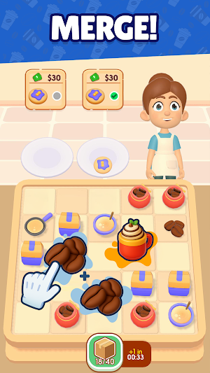 Merge Restaurant Tycoon Screenshot 0