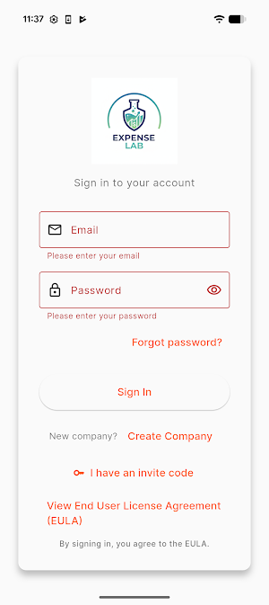 ExpenseLab: Small Biz Expenses Screenshot 0