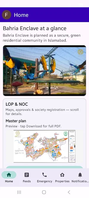 Bahria Enclave Community Screenshot 0