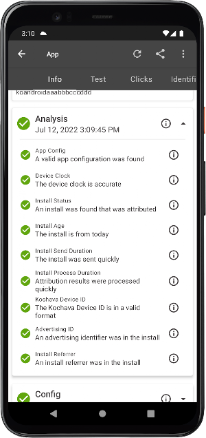 Kochava Developer Toolkit Screenshot 2