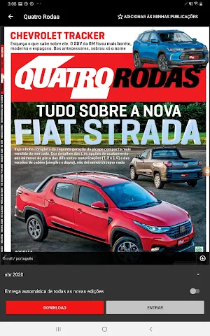 Revista Quatro Rodas Screenshot 0