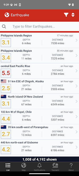 Earthquake- Global News&Alerts Screenshot 0
