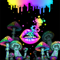 Colorful Lip - Wallpaper