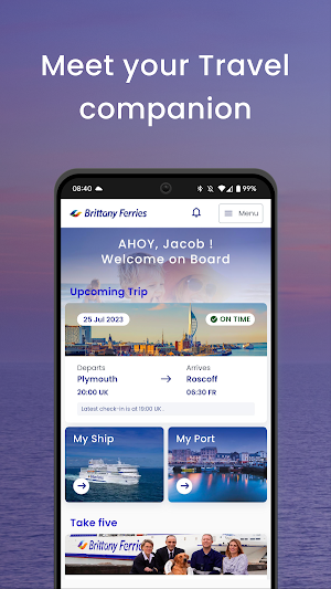 Brittany Ferries Screenshot 0