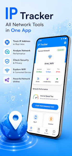 IP Tracker : Network Analyzer Screenshot 1
