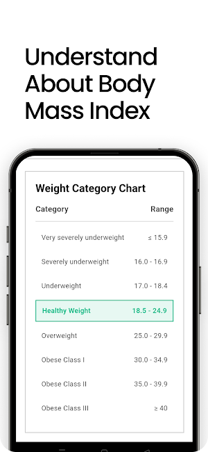BMI Calculator Screenshot 3