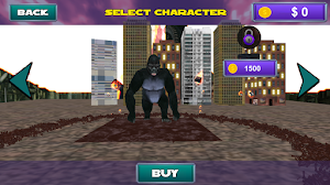 Gorilla Rampage City Attack 3D Screenshot 3