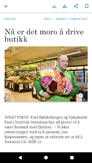 Indre Akershus Blad eAvis Screenshot 2