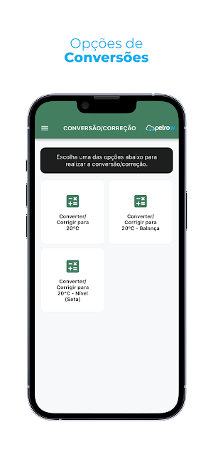 PetroW - Conversão a 20˚ Screenshot 3