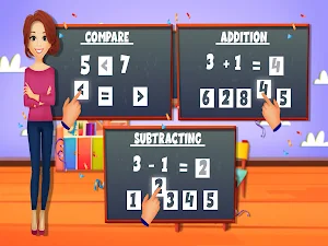 Kindergarten High School Game: Classroom Fun Screenshot 1