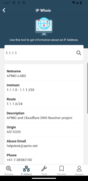 Domain Panel Screenshot 1