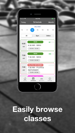 GlowFit Gym Screenshot 1