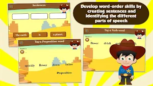 Cowboy Kids Third Grade Games Screenshot 3
