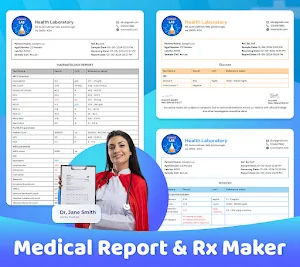 Medical Report & Rx Maker Screenshot 0
