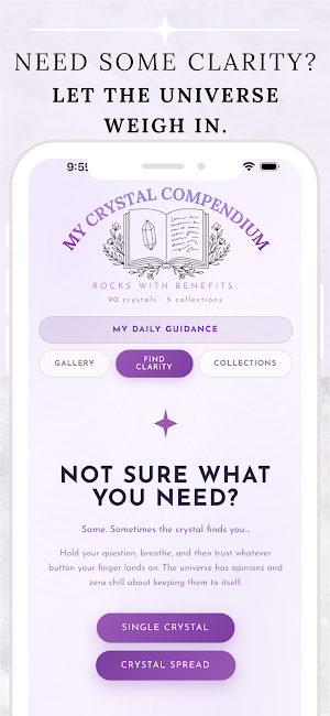My Crystal Compendium Screenshot 2