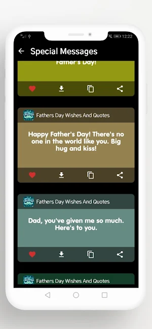 Fathers Day Wishes And Quotes Screenshot 2