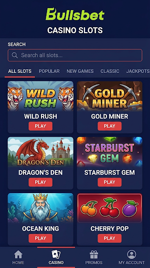 Bullsbet Screenshot 3