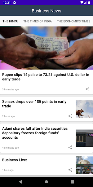 Business News- Top News Paper Screenshot 0
