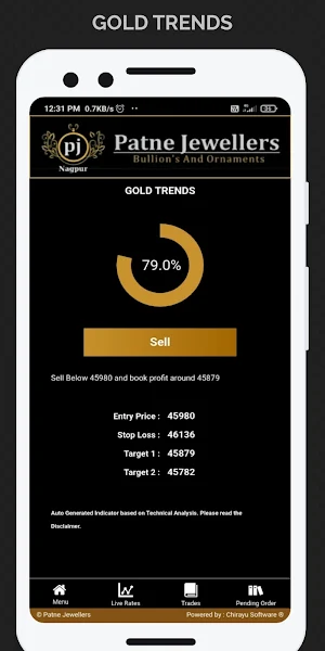 Patne Jewellers Screenshot 1