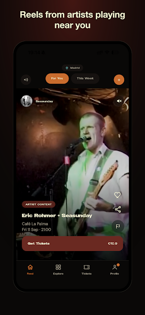 MadGigz: Gig & Concert Tickets Screenshot 0