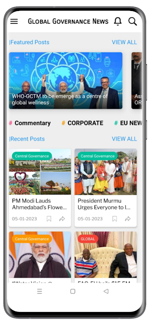 Global Governance News Screenshot 1