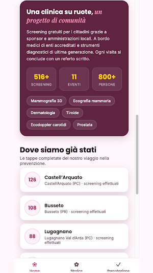 Clinica Mobile Screenshot 1