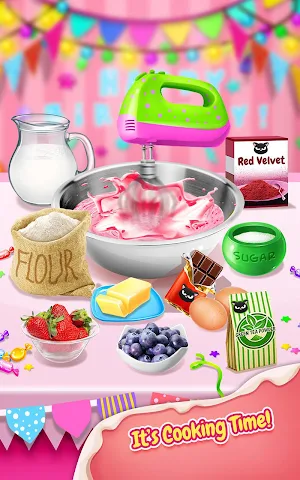 Sweet Birthday Cake Maker Screenshot 2