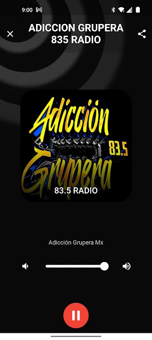 ADICCION GRUPERA  83.5 RADIO Screenshot 0