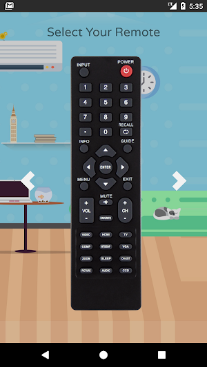 Remote Control For Dynex TV Screenshot 2