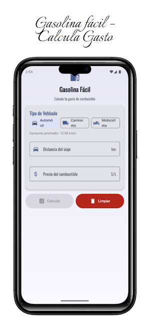 Gasolina facil – Calcula Gasto Screenshot 0