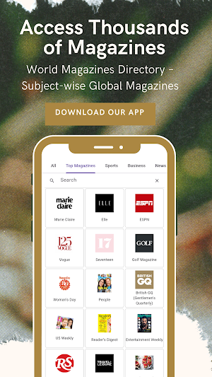 World Magazines Library Screenshot 0
