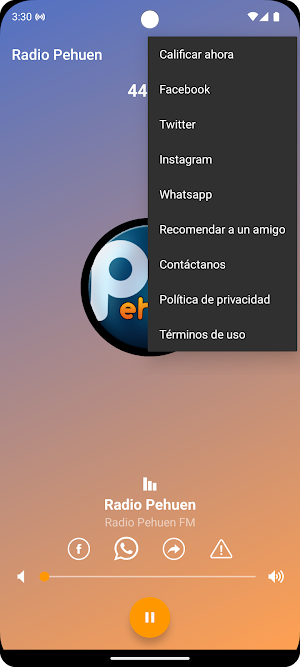 Radio Pehuen Screenshot 1