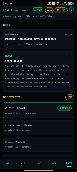 NEXUS Screenshot 1