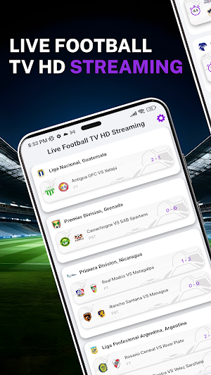 Live Football TV HD Streaming Screenshot 0