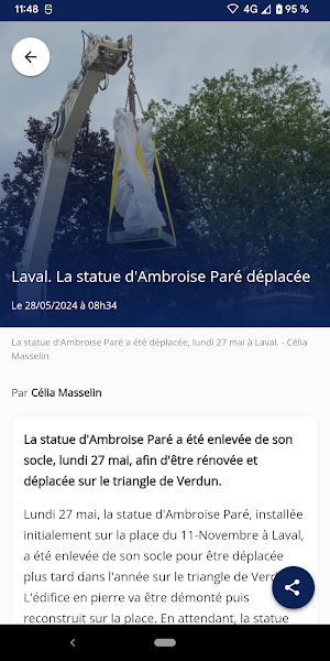 Le Courrier de la Mayenne Screenshot 1