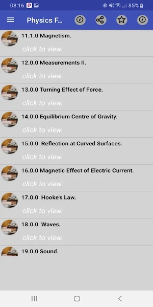 PHYSICS KLB FORM 1 2 3 4 COMPLETE NOTES Screenshot 0