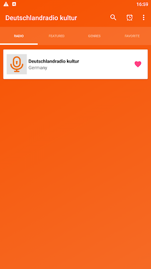 Deutschlandradio kultur App Screenshot 1