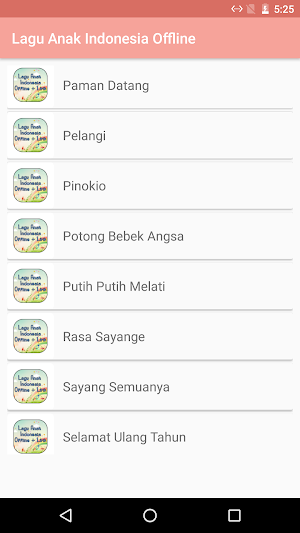Lagu Anak Indonesia Offline + Lirik Screenshot 2