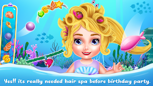 Mermaid Birthday Party Screenshot 0
