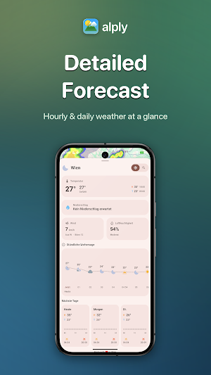 alply: Rain Radar Austria Screenshot 1