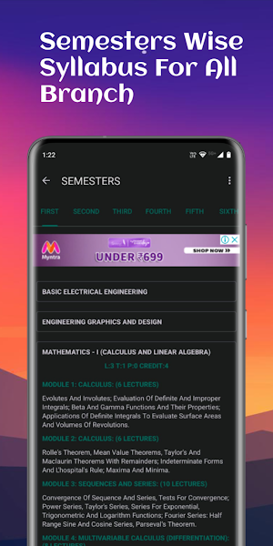 Bihar Anand - BEU/AKU Syllabus Screenshot 3