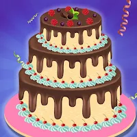 Birthday Chocolate Cake Factory: Bakery Chef Game