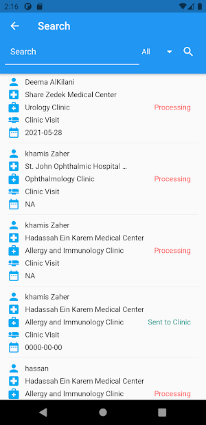 Medibooking Screenshot 3