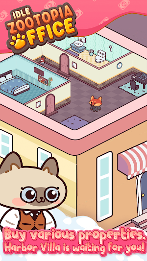 Idle Zootopia Office Screenshot 2