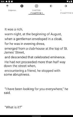 Book, Endymion Screenshot 3