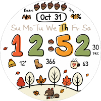 NW072: Digital watch face