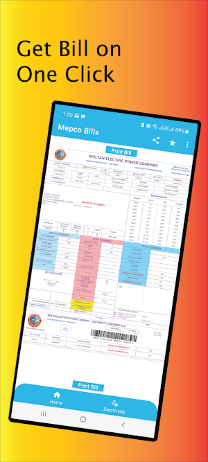 MEPCO Bill Screenshot 3